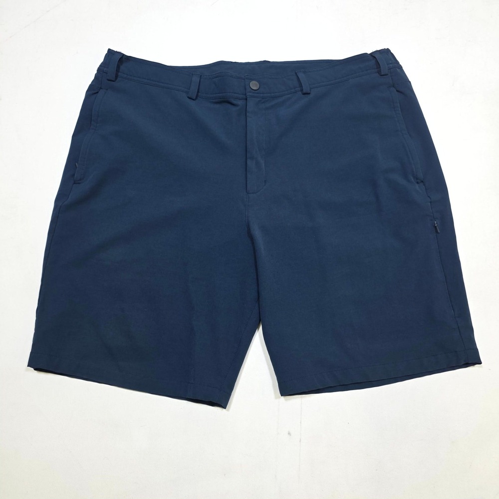 Mack Weldon Shorts Mens XX-Large Navy Blue Performance Tech Activewear Golf